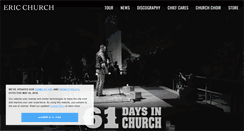Desktop Screenshot of ericchurch.com